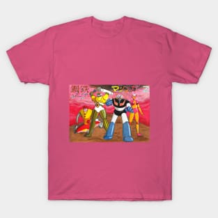 Mazinger_Z VS Jeeg T-Shirt